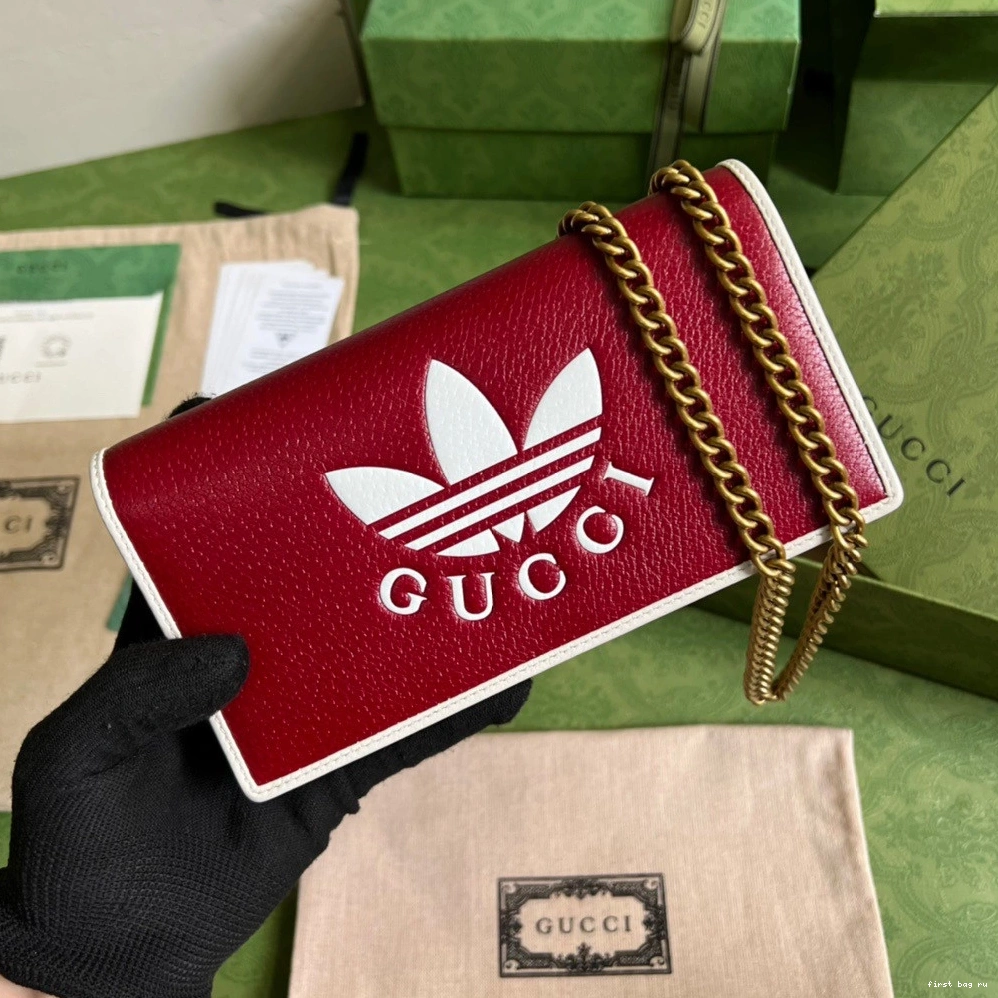 Gucci wallet Adidas chain x with 0716